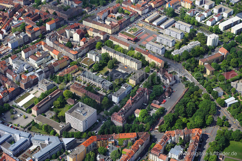 Luftaufnahme Willstraße in Nürnberg | Mittelfranken, Bayern