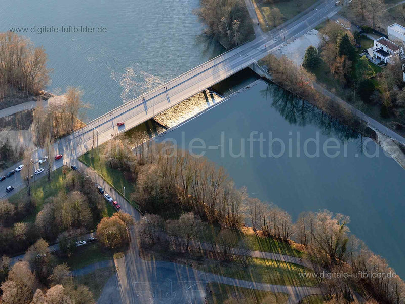 Luftaufnahme Wöhrder See in Nürnberg | Mittelfranken, Bayern