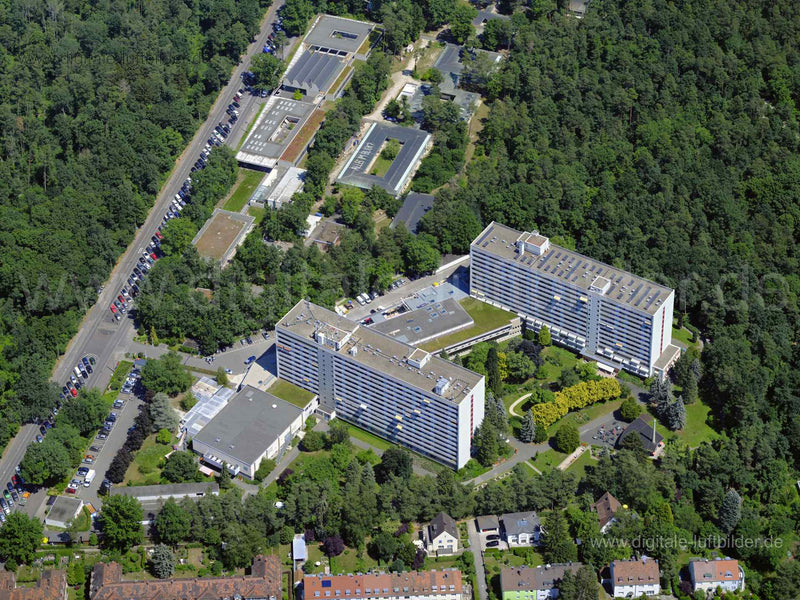 Luftaufnahme Wohnstift am Tiergarten in Nürnberg | Mittelfranken, Bayern