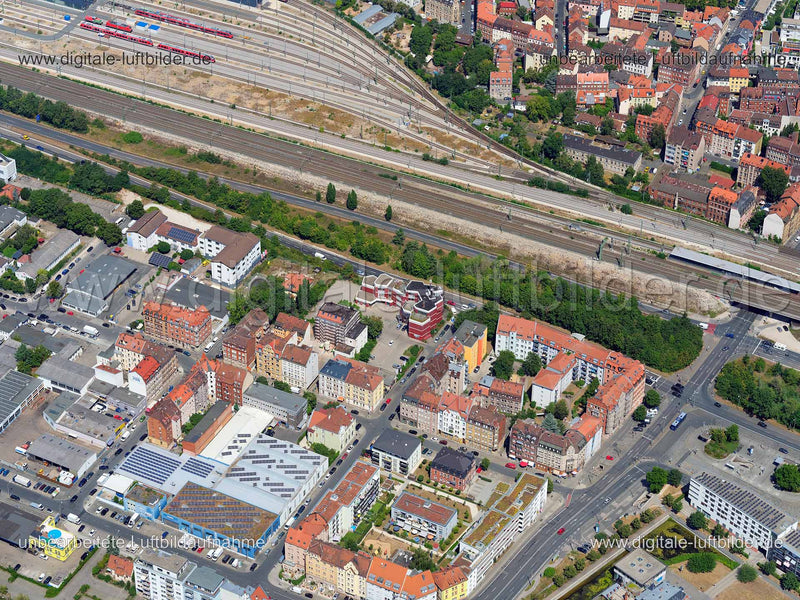 Luftaufnahme Wolgemutstraße in Nürnberg | Mittelfranken, Bayern