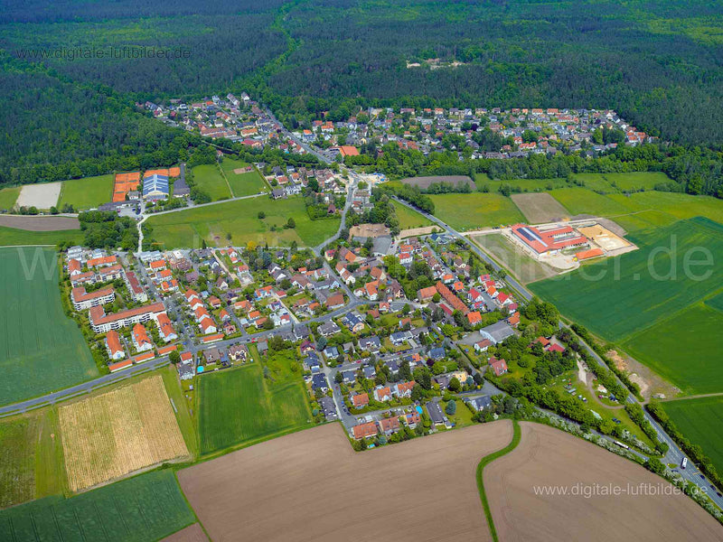 Luftaufnahme Worzeldorf in Nürnberg | Mittelfranken, Bayern
