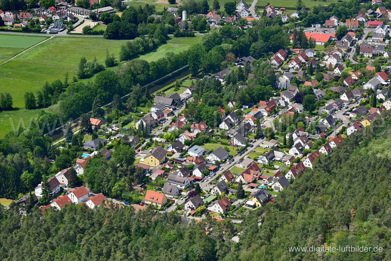 Luftaufnahme Worzeldorf in Nürnberg | Mittelfranken, Bayern