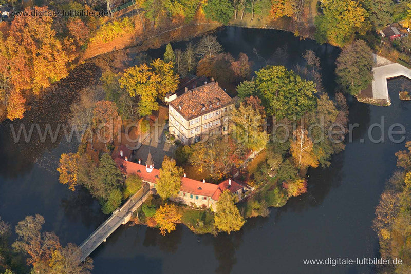 Luftaufnahme Zeltnerschloss in Nürnberg | Mittelfranken, Bayern