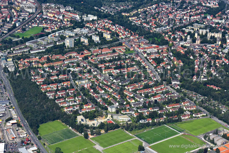 Luftaufnahme Zerzabelshof in Nürnberg | Mittelfranken, Bayern