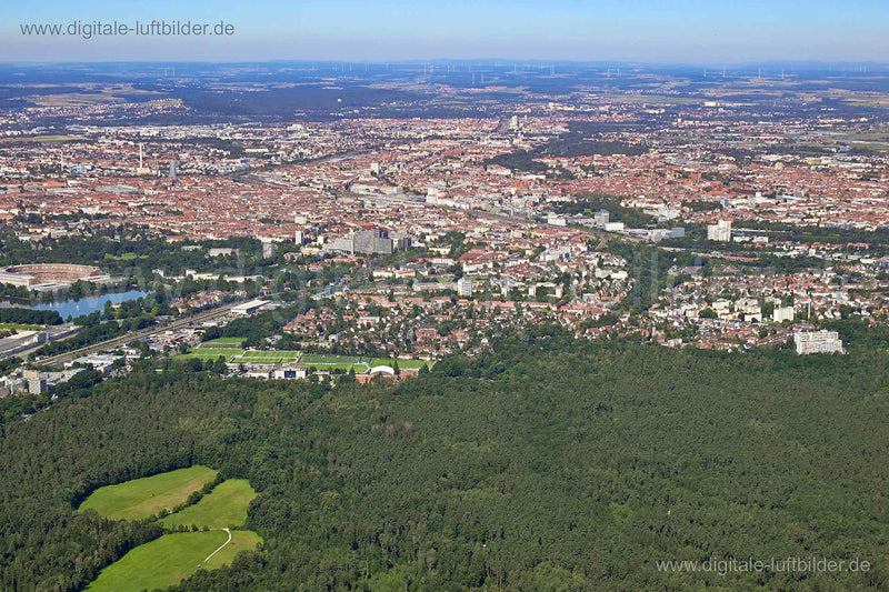 Luftaufnahme Zerzabelshof in Nürnberg | Mittelfranken, Bayern