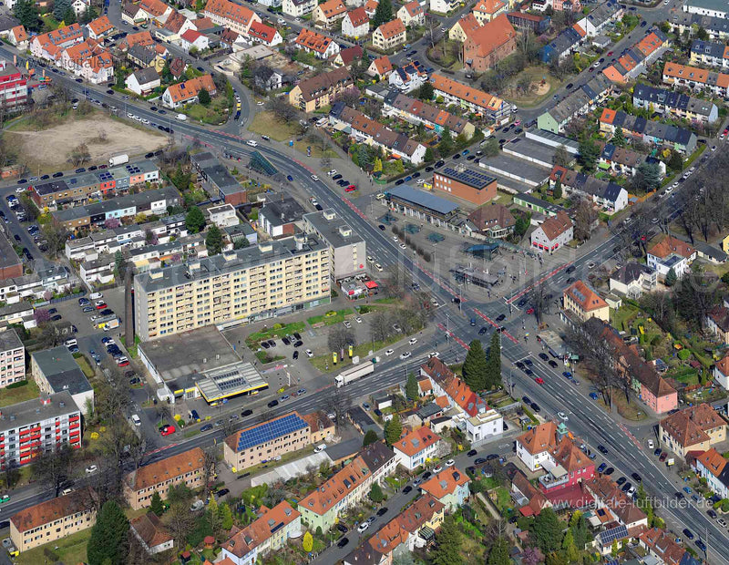 Luftaufnahme Ziegelstein in Nürnberg | Mittelfranken, Bayern