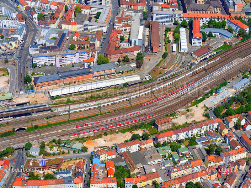 Luftaufnahme Zollhof in Nürnberg | Mittelfranken, Bayern