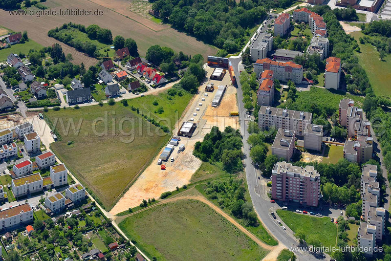 Luftaufnahme Züricher Straße in Nürnberg | Mittelfranken, Bayern