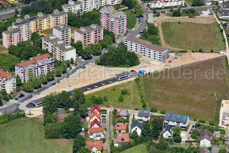 Luftaufnahme Züricher Straße in Nürnberg | Mittelfranken, Bayern
