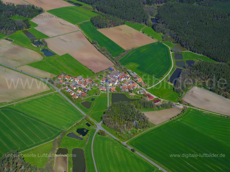 Luftaufnahme Oberalbach in Oberalbach | Mittelfranken, Bayern