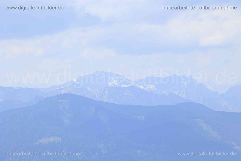 Luftaufnahme Alpenvorland in Oberammergau | Oberbayern, Bayern