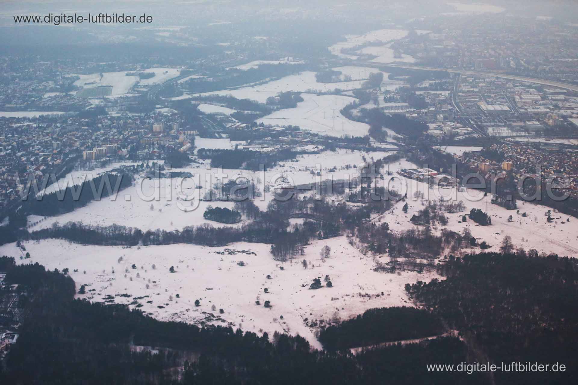 Luftaufnahme Hainpark in Oberasbach | Mittelfranken, Bayern