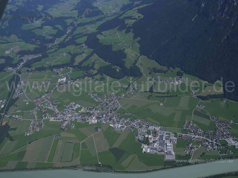Luftaufnahme Oberndorf in Oberndorf | Oberbayern, Bayern