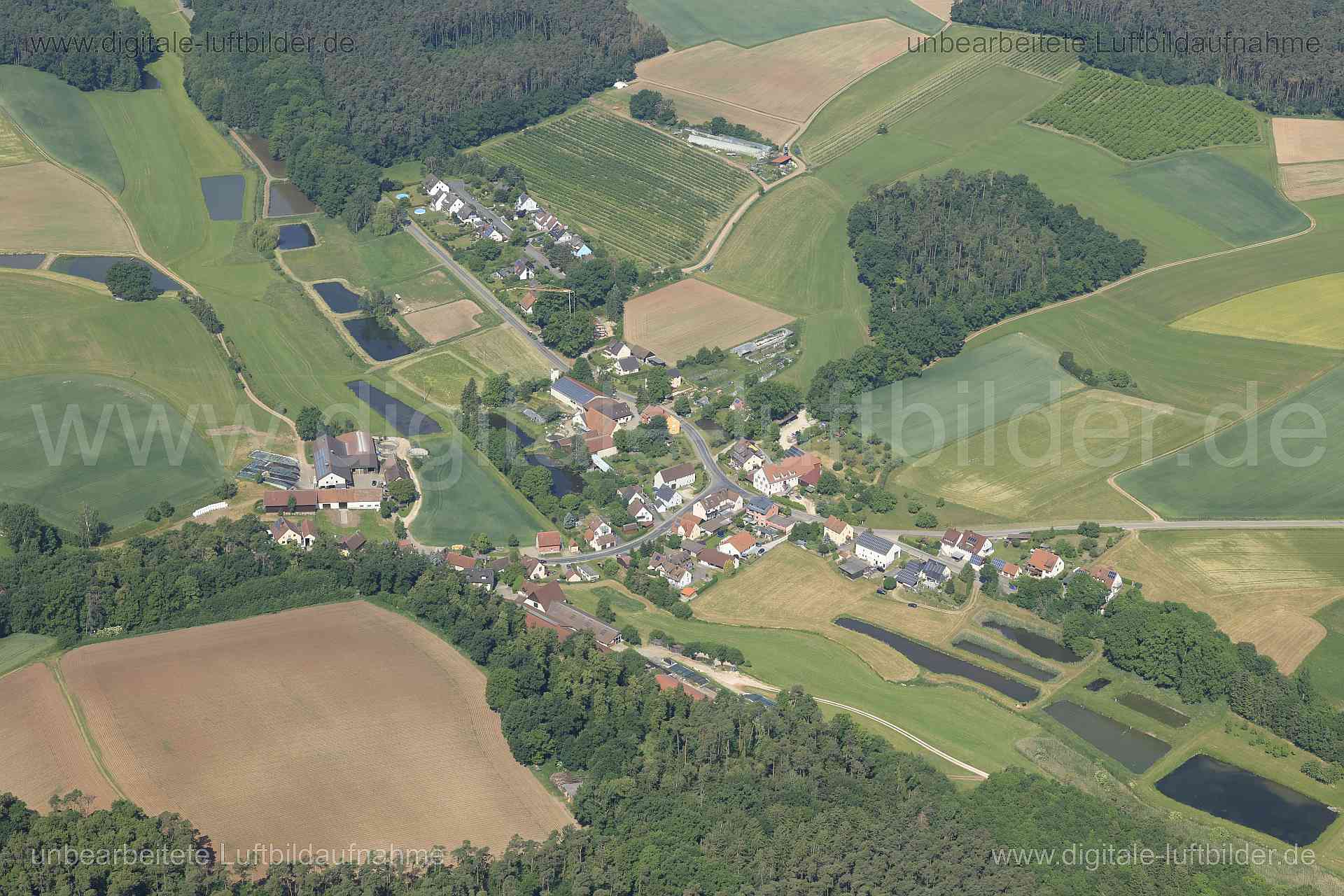 Luftaufnahme Oberreichenbach in Oberreichenbach | Mittelfranken, Bayern
