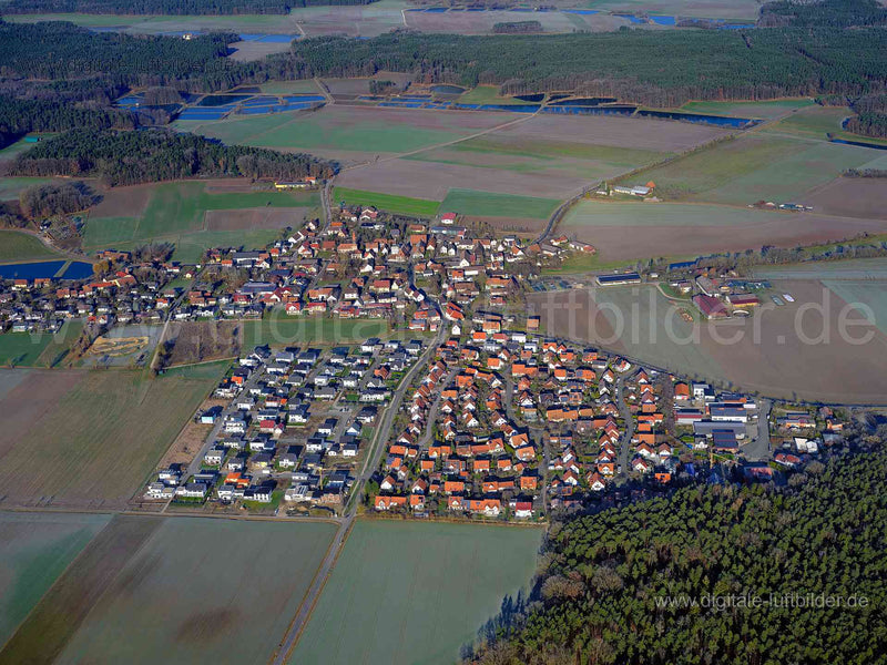 Luftaufnahme Oberreichenbach in Oberreichenbach | Mittelfranken, Bayern