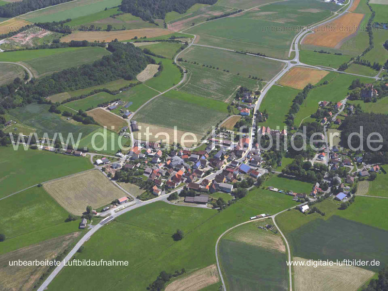 Luftaufnahme Oberrimbach in Oberrimbach | Mittelfranken, Bayern