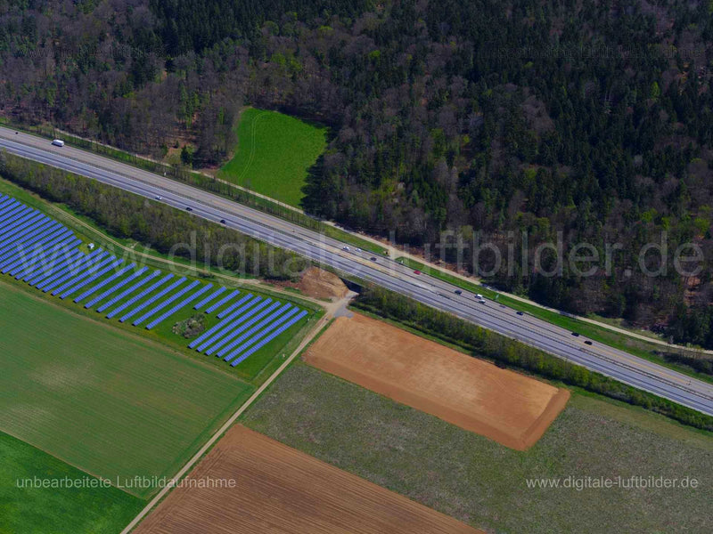 Luftaufnahme Autobahn A3 bei Oberweiling in Oberweiling | Oberpfalz, Bayern