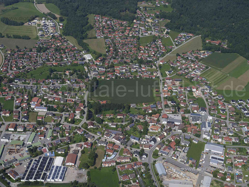 Luftaufnahme Neuhausen in Offenberg | Niederbayern, Bayern