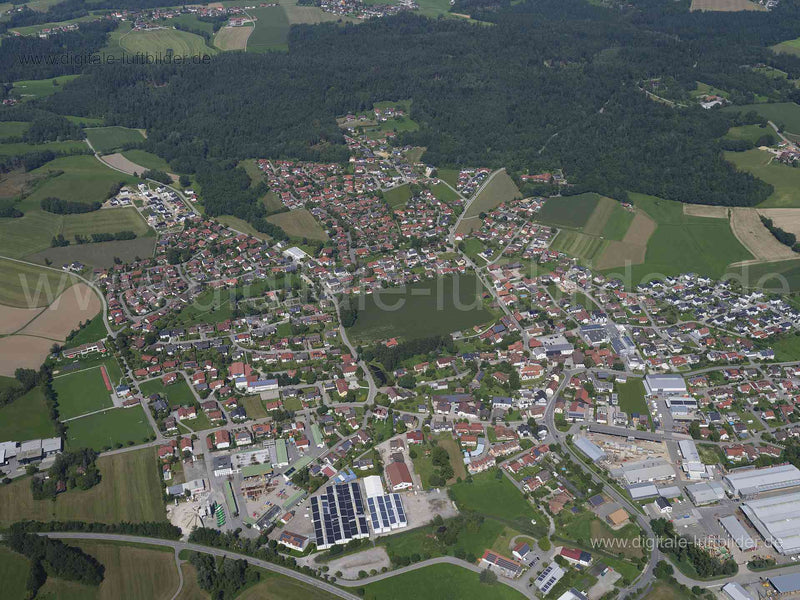 Luftaufnahme Neuhausen in Offenberg | Niederbayern, Bayern