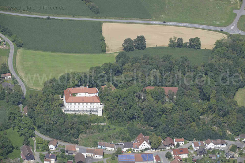 Luftaufnahme Schloss Offenberg in Offenberg | Niederbayern, Bayern