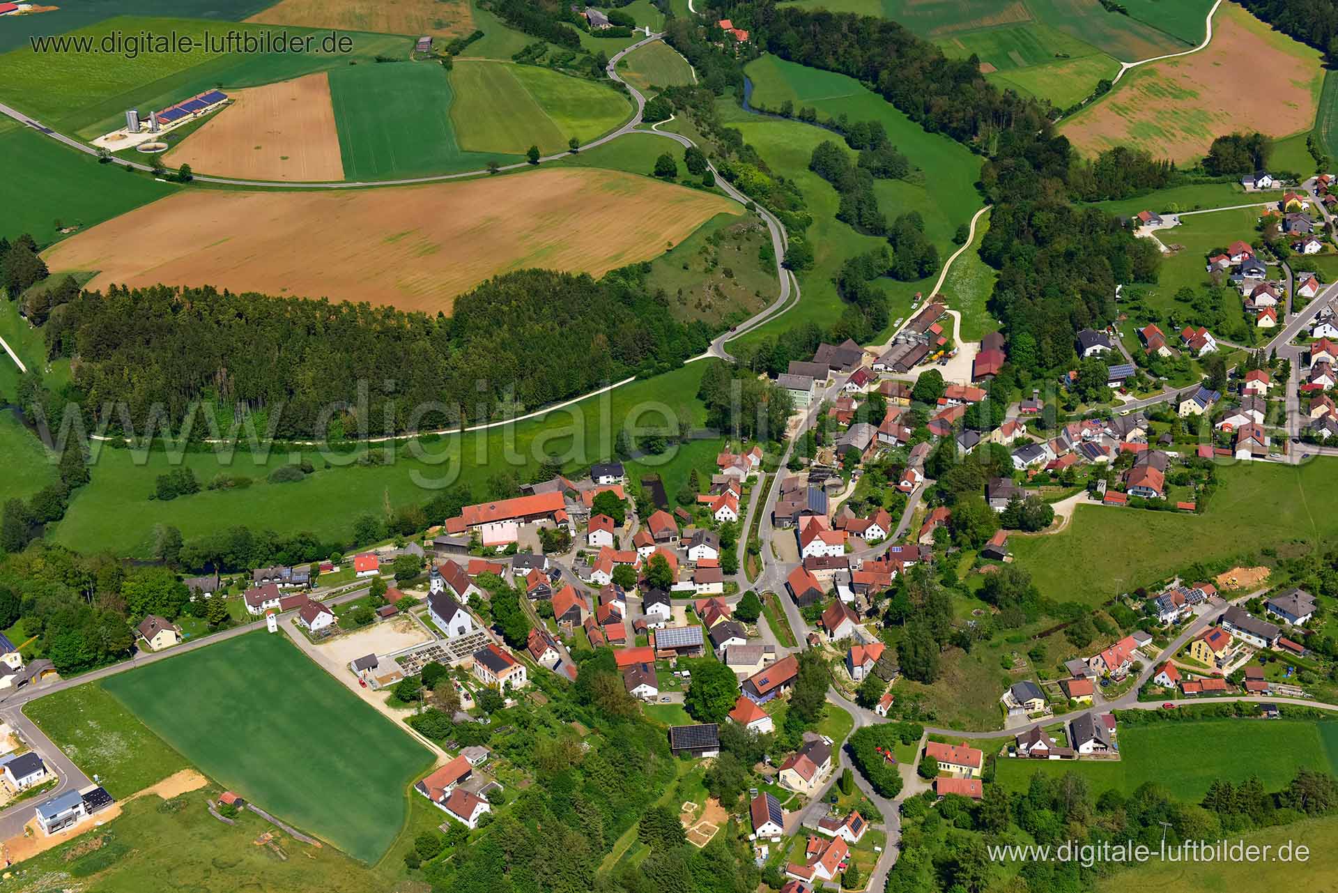 Luftaufnahme Darshofen in Parsberg | Oberpfalz, Bayern