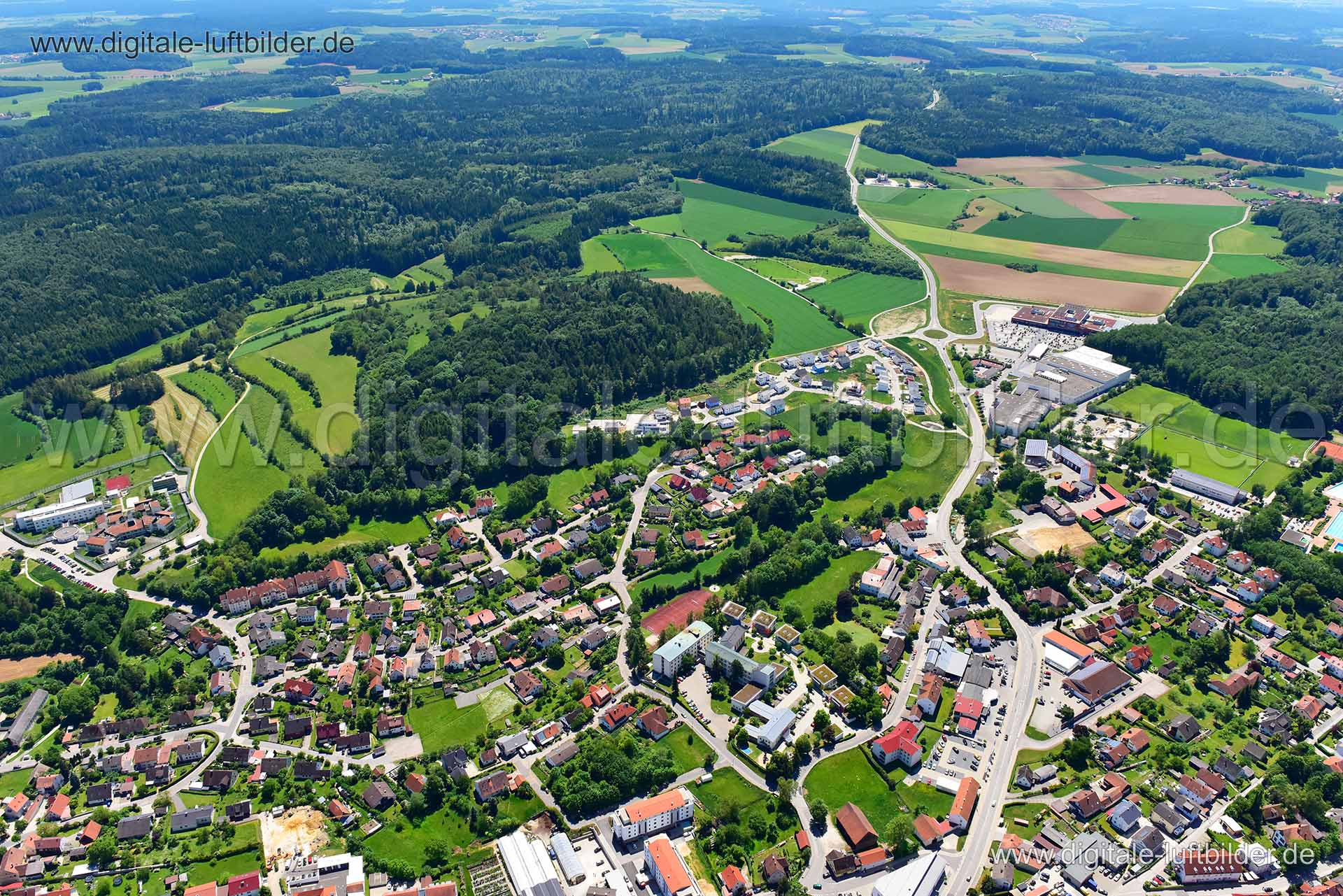 Luftaufnahme Parsberg in Parsberg | Oberpfalz, Bayern