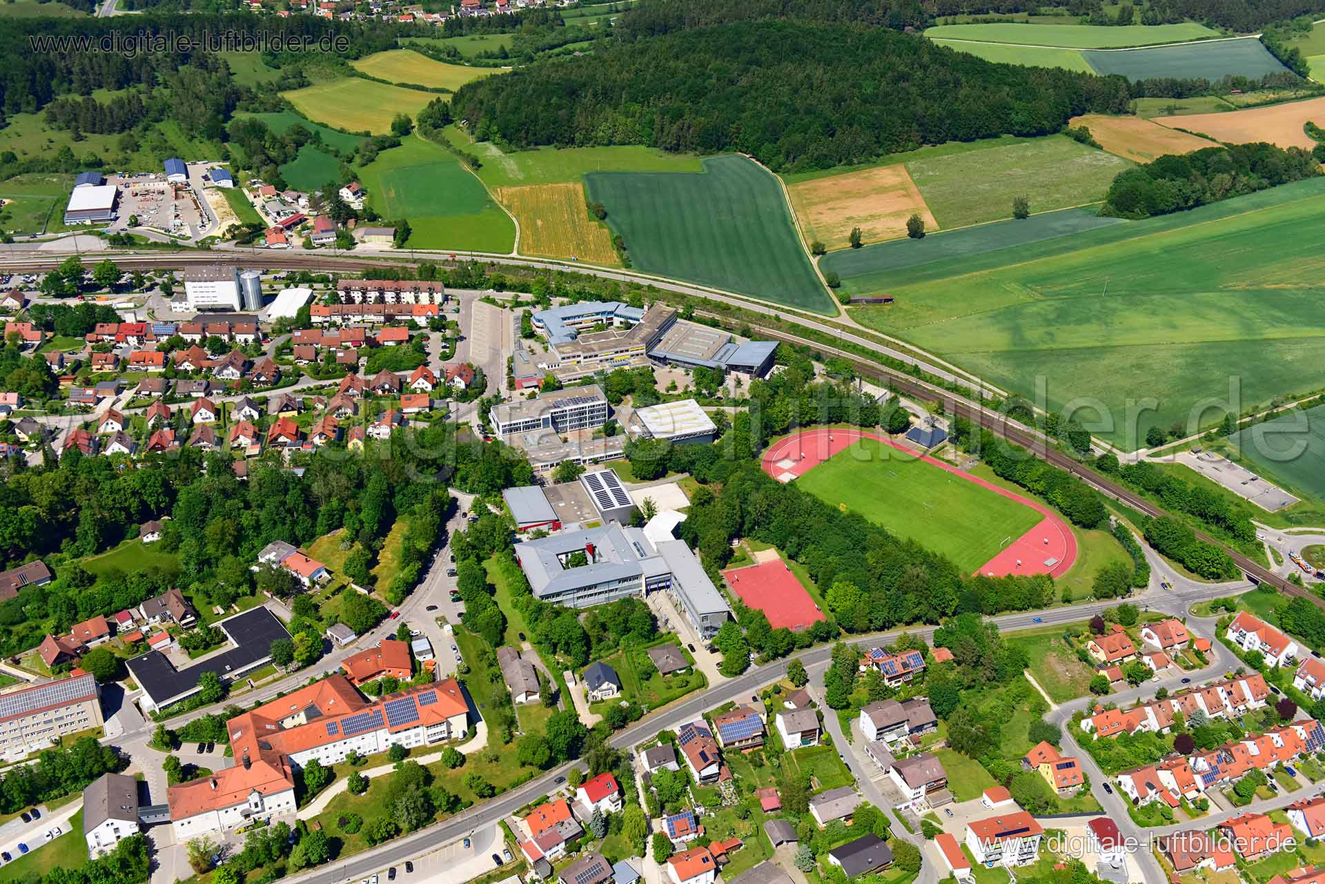 Luftaufnahme Parsberg in Parsberg | Oberpfalz, Bayern