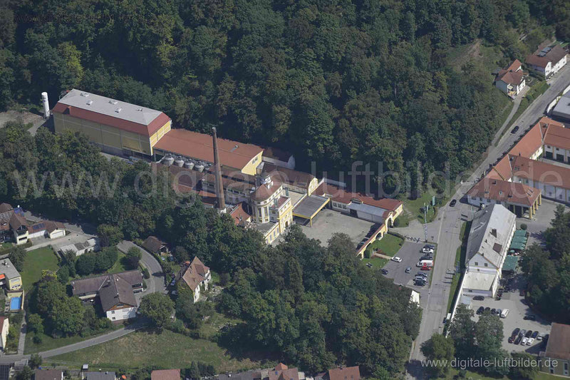 Luftaufnahme Brauerei Hacklberg in Passau | Niederbayern, Bayern