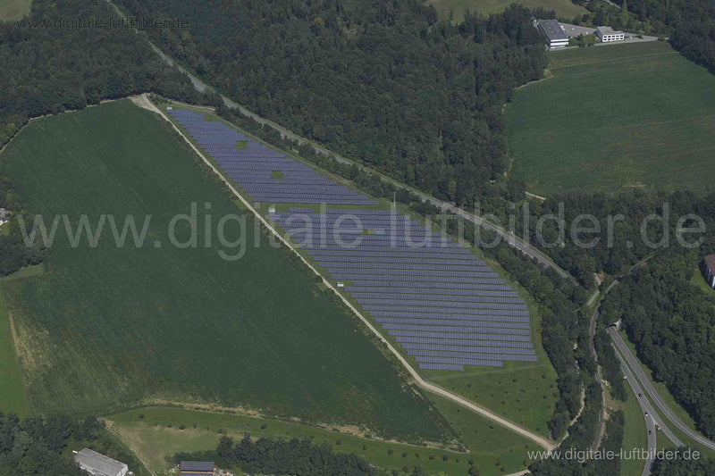 Luftaufnahme Solarpark Maierhof Passau in Passau | Niederbayern, Bayern
