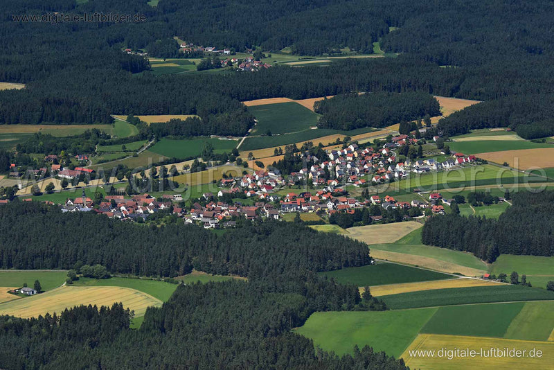 Luftaufnahme Bronn in Pegnitz | Oberfranken, Bayern