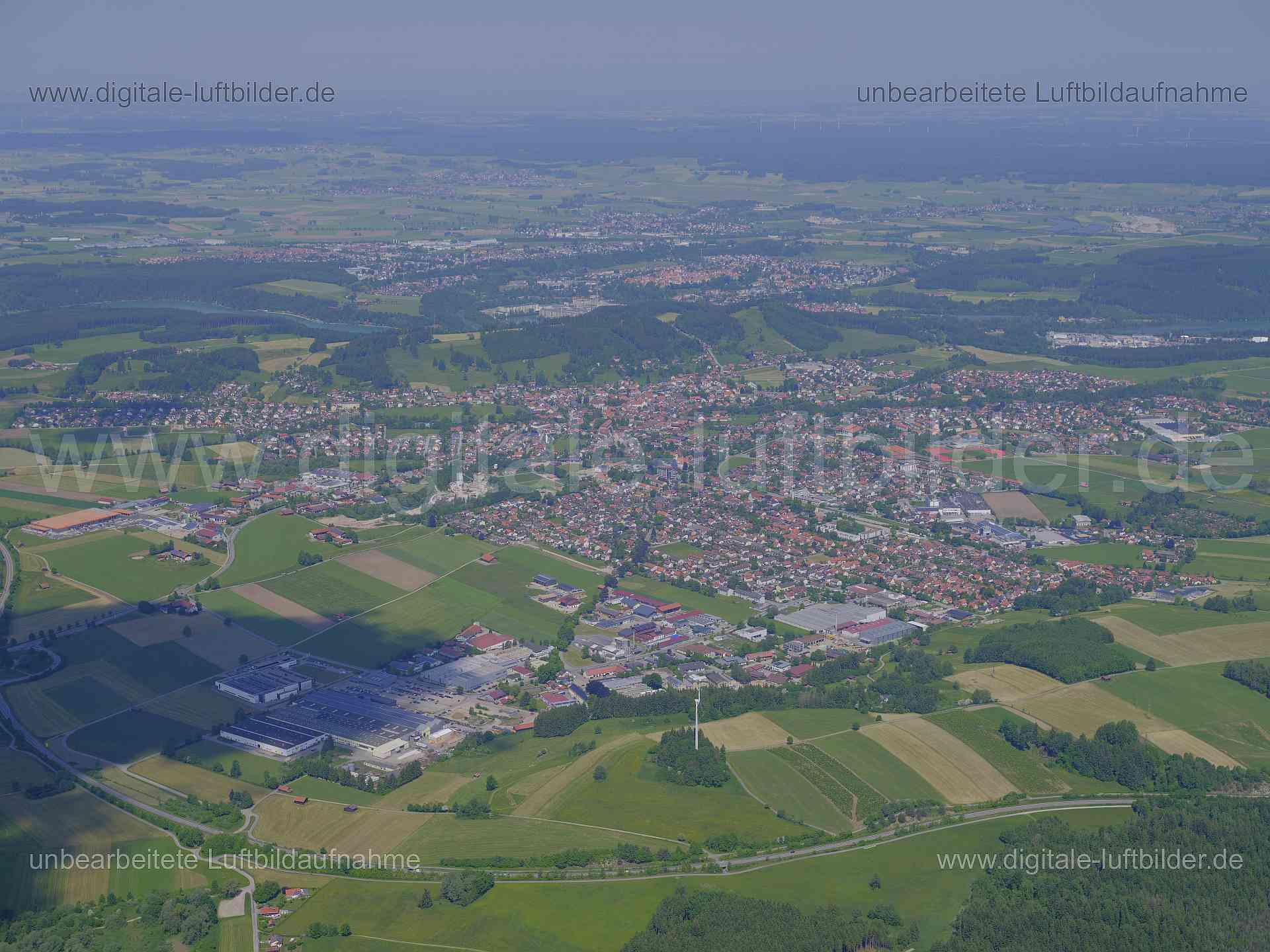 Peiting Map Luftbild: Peiting, Peiting