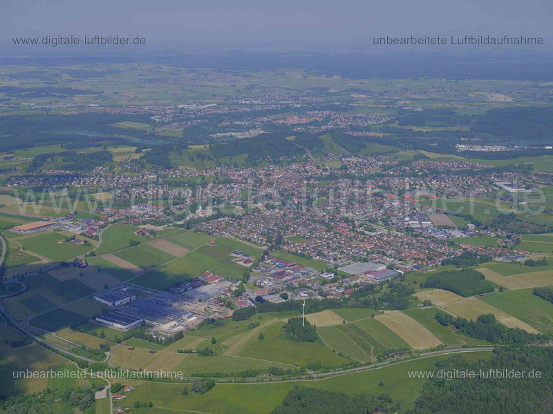 Luftaufnahme Peiting in Peiting | Oberbayern, Bayern