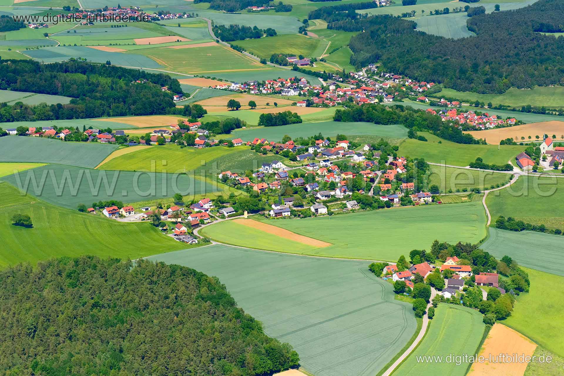 Luftaufnahme Adlersberg in Pettendorf | Oberpfalz, Bayern