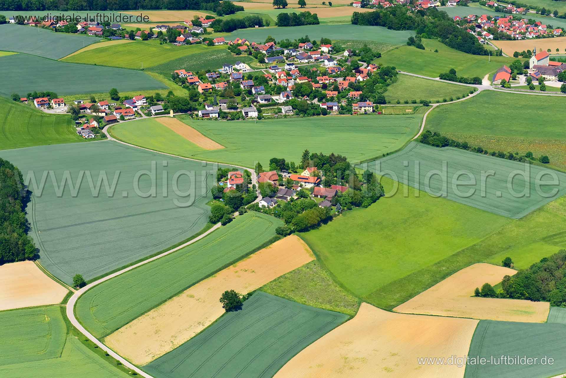 Luftaufnahme Hummelberg in Pettendorf | Oberpfalz, Bayern