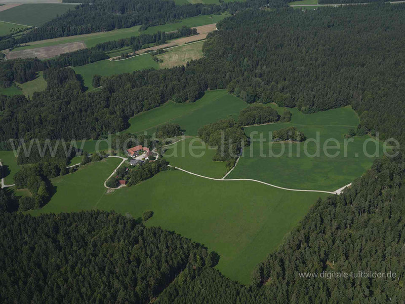Luftaufnahme Bräunertshof in Pilsach | Oberpfalz, Bayern