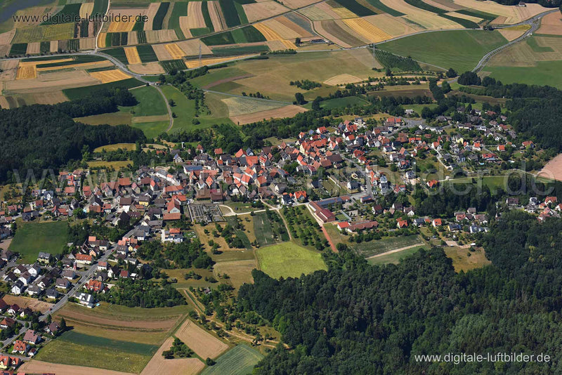 Luftaufnahme Pinzberg in Pinzberg | Oberfranken, Bayern