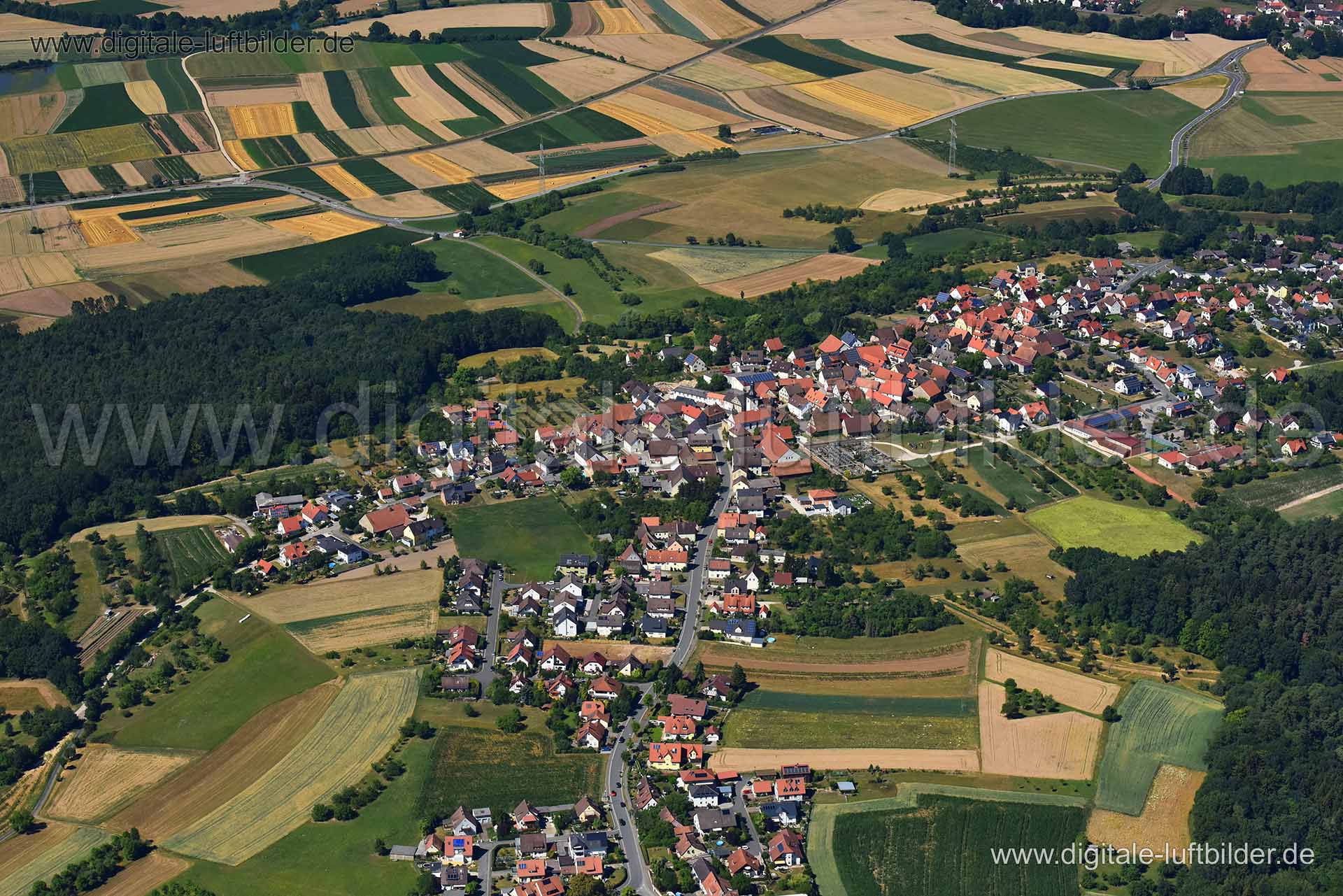 Luftaufnahme Pinzberg in Pinzberg | Oberfranken, Bayern