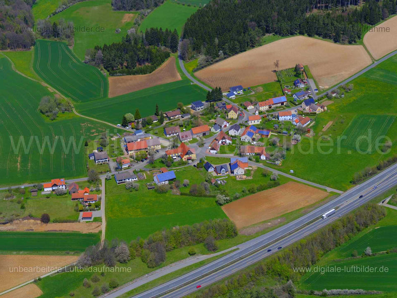 Luftaufnahme Poppberg in Poppberg | Oberpfalz, Bayern