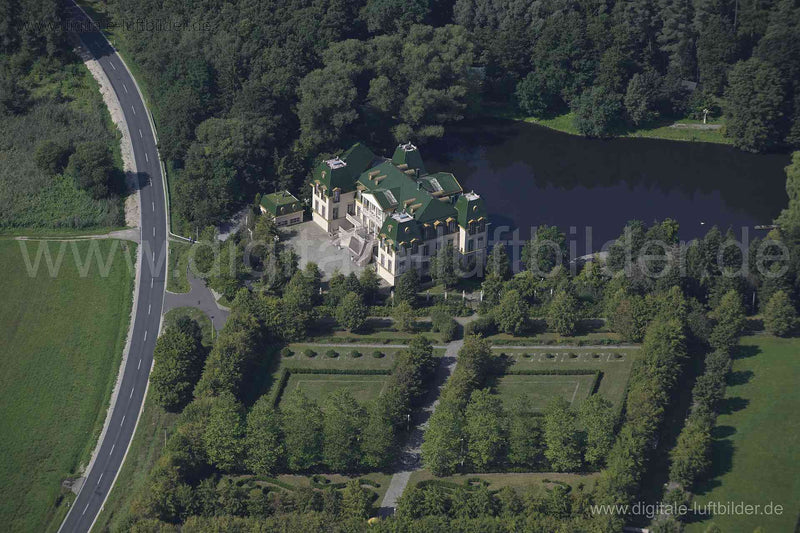 Luftaufnahme Kago Villa in Postbauer-Heng | Oberpfalz, Bayern