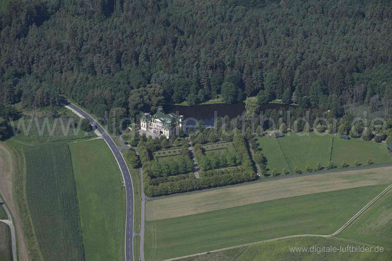 Luftaufnahme Kago Villa in Postbauer-Heng | Oberpfalz, Bayern