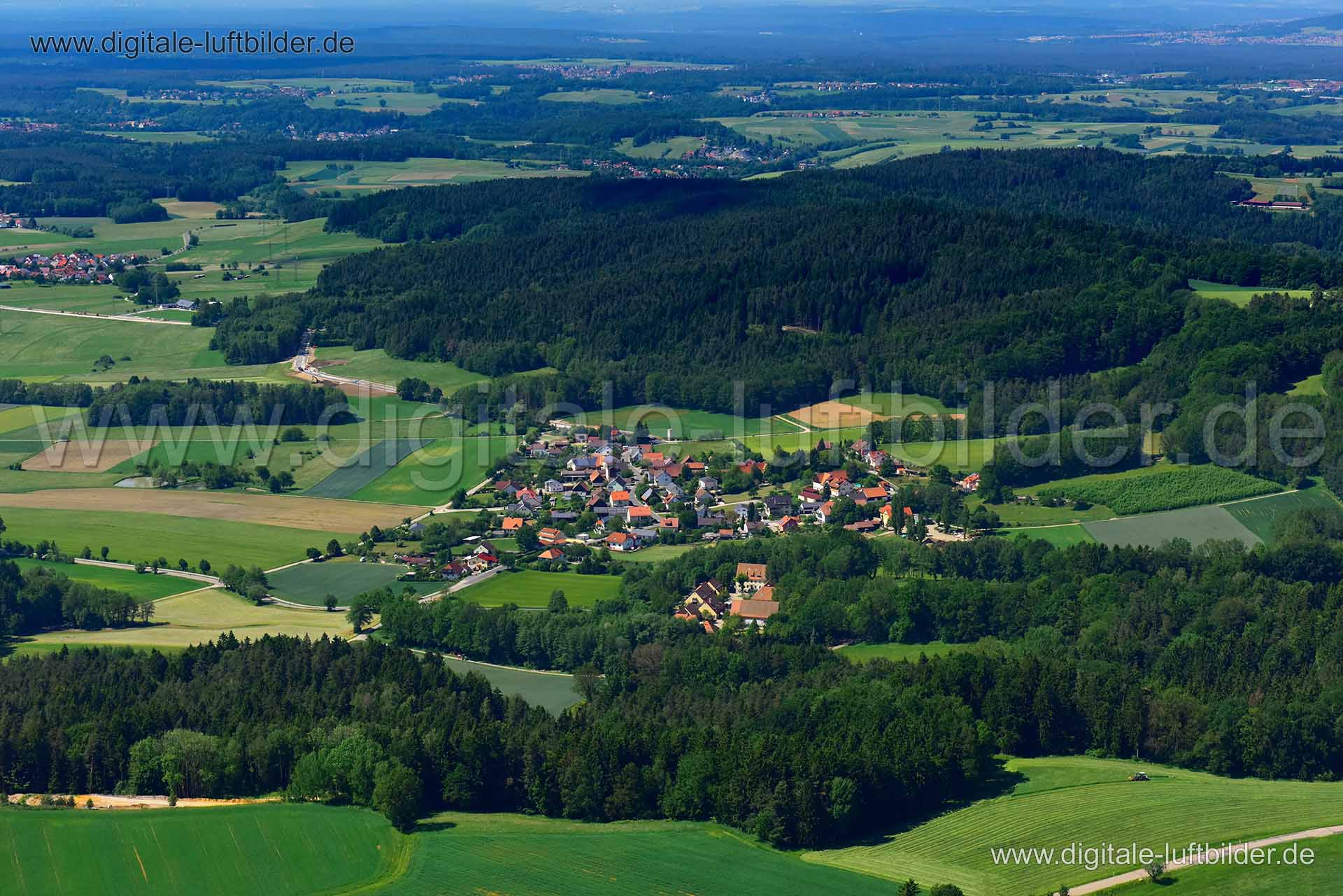 Luftaufnahme Buch in Postbauer Heng | Oberpfalz, Bayern