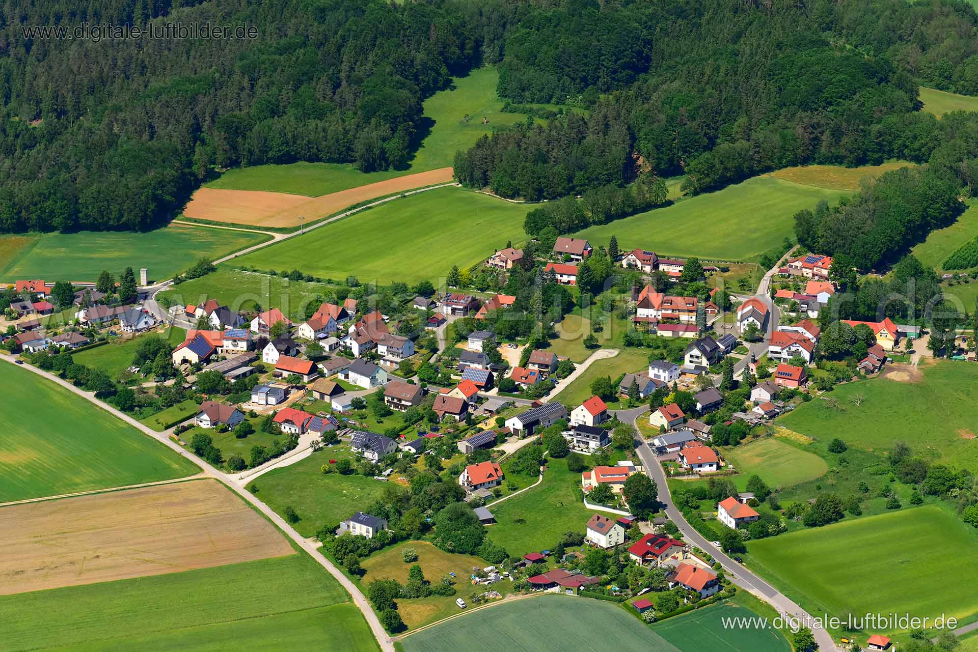 Luftaufnahme Buch in Postbauer Heng | Oberpfalz, Bayern