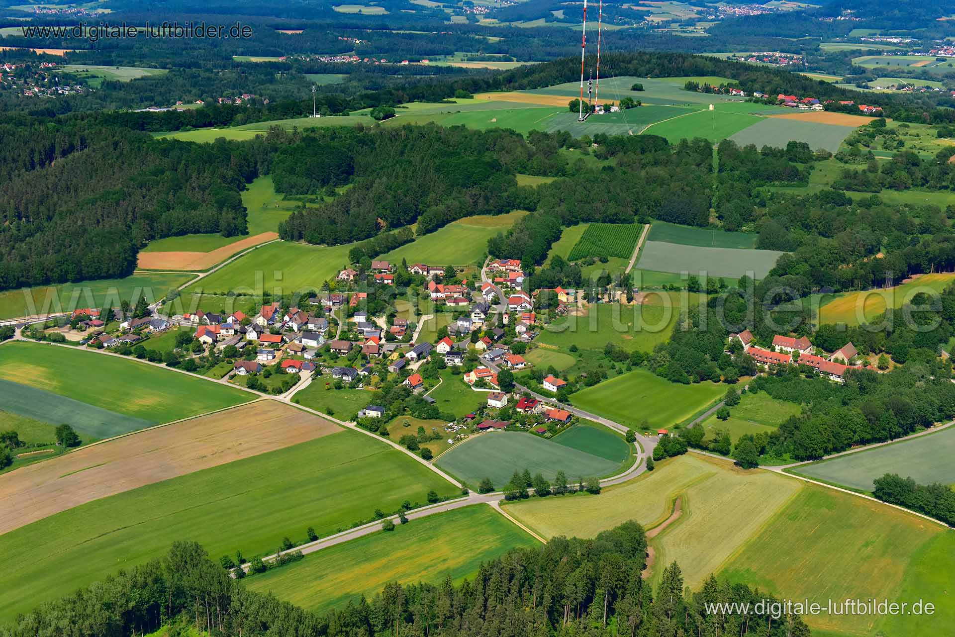 Luftaufnahme Buch in Postbauer Heng | Oberpfalz, Bayern