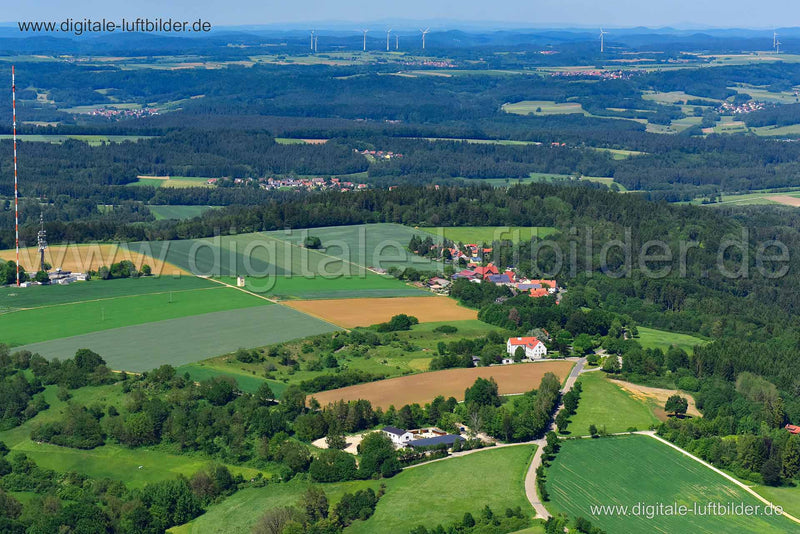 Luftaufnahme Dillberg in Postbauer Heng | Oberpfalz, Bayern