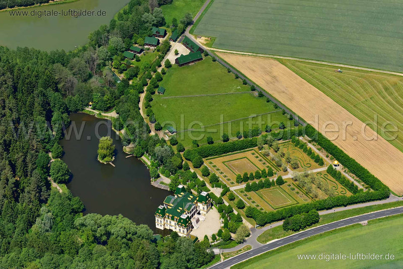 Luftaufnahme Kago Villa in Postbauer Heng | Oberpfalz, Bayern