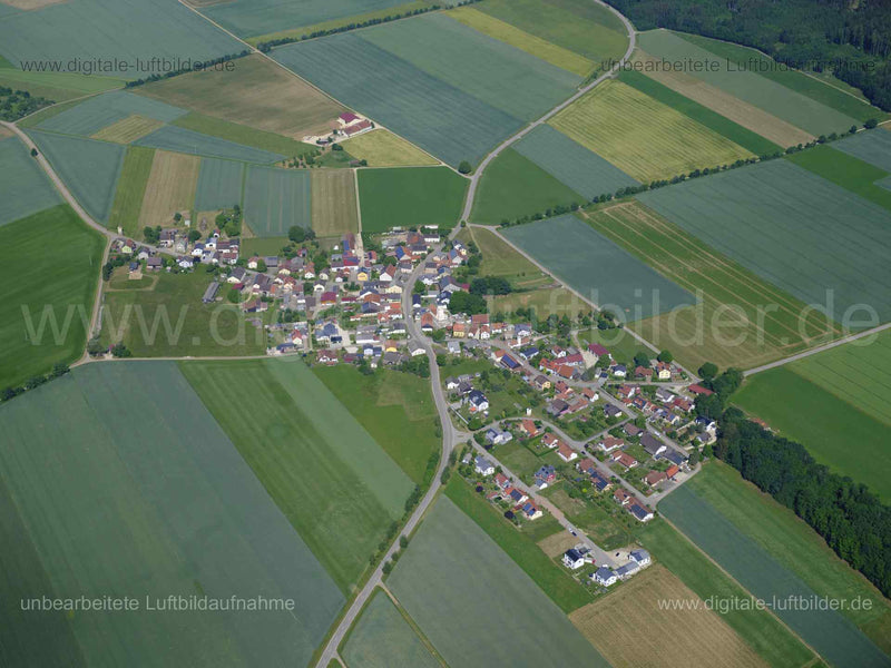 Luftaufnahme Reuth am Wald in Raitenbuch | Mittelfranken, Bayern