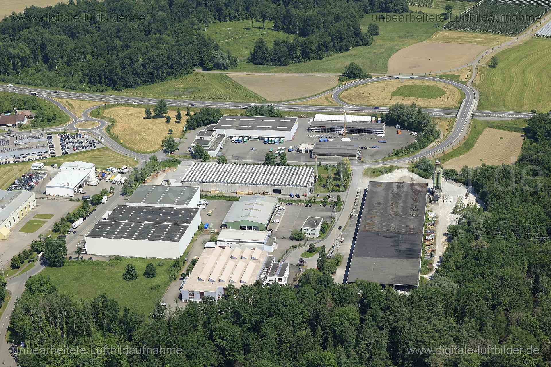 Luftaufnahme Gewerbegebiet Karrer in Ravensburg | Raensburg, Baden-Württemberg