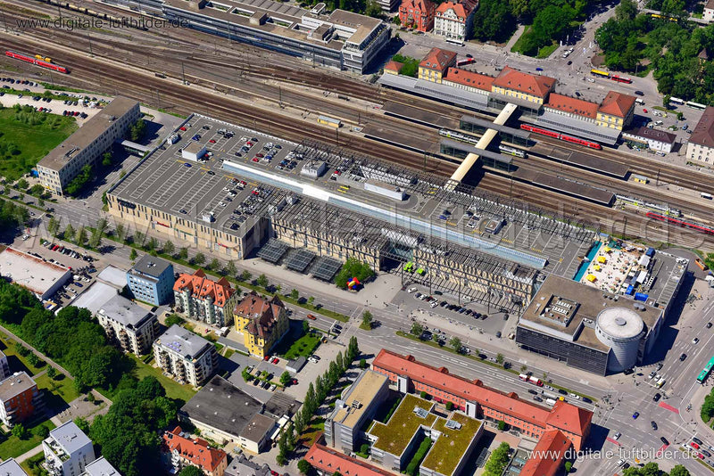 Luftaufnahme Arcaden in Regensburg | Oberpfalz, Bayern