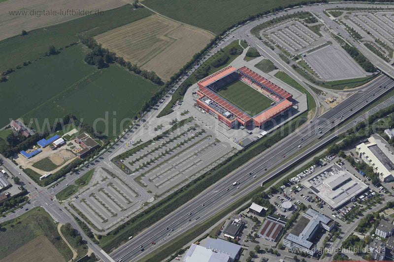 Luftaufnahme Jahnstadion Regenburg in Regensburg | Oberpfalz, Bayern