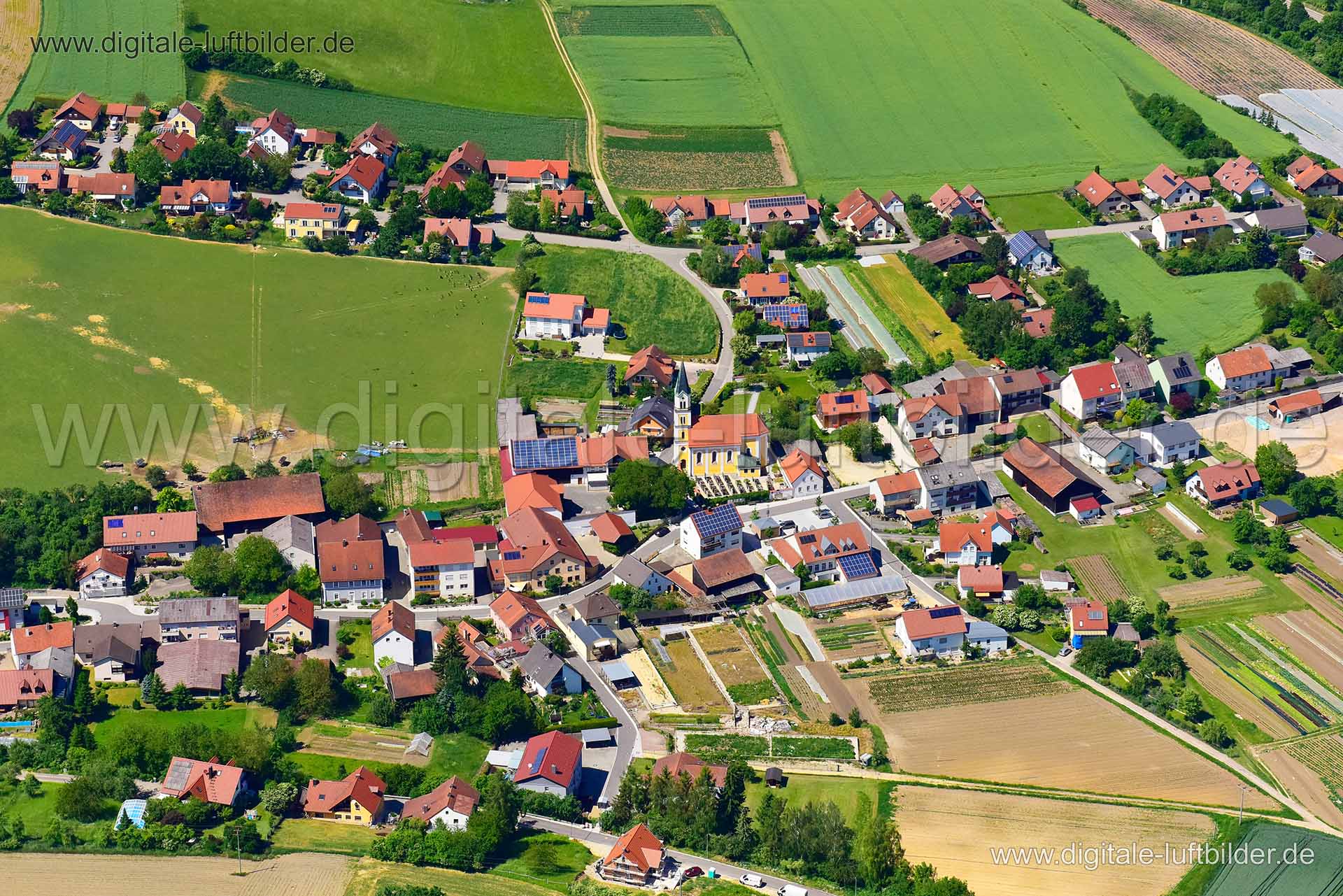 Luftaufnahme Kneiting in Regensburg | Oberpfalz, Bayern